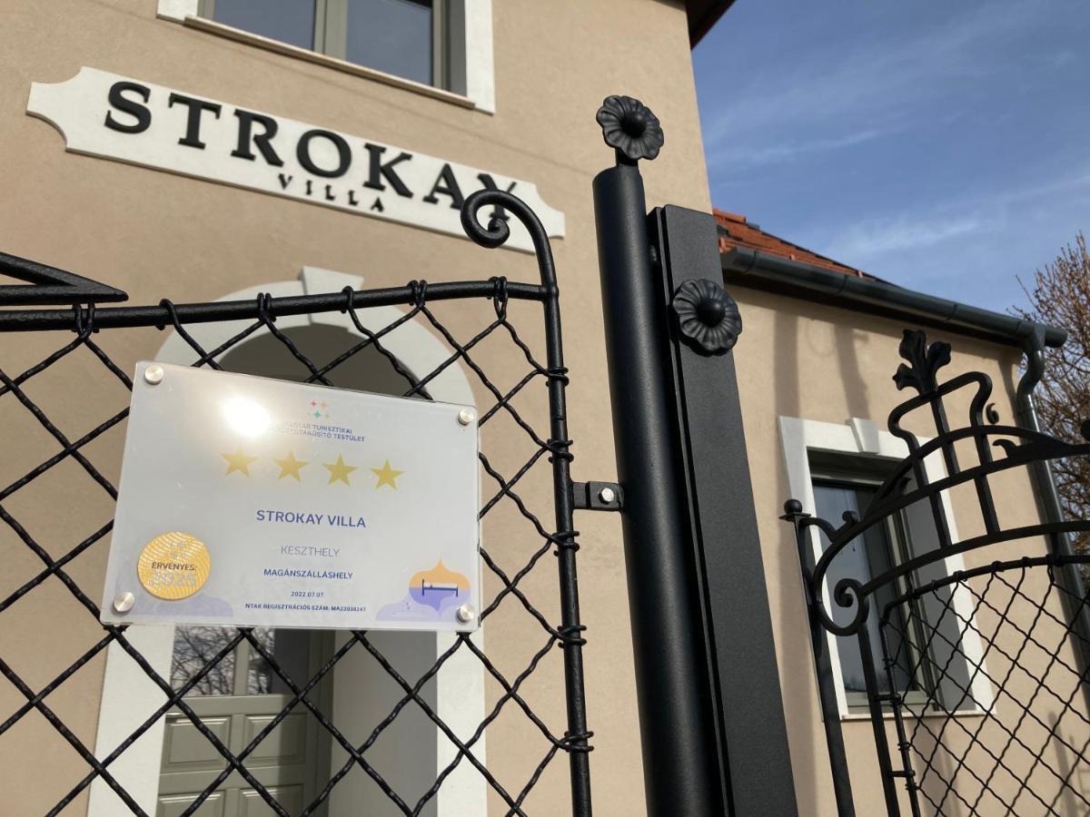 Villa Strokay Keszthely Esterno foto
